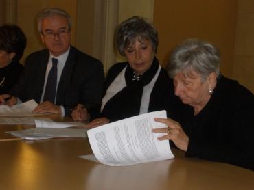 Guido Gandino, Marta Vincenzi, Luciana Sanguineti. Foto R. Verner
