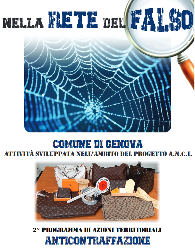 Logo della campagna denominata nella rete del falso