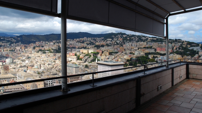 vista case di Genova