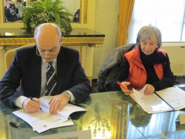 Il prefetto Musolino e il sindaco Vincenzi firmano il protocollo