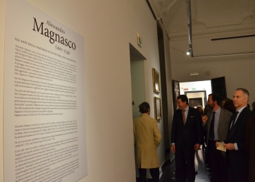 Inaugurazione mostra Magnasco 25 febbraio
