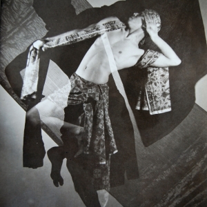 Edmund Kesting Javanischertanzer- foto doppia esposizione 1930