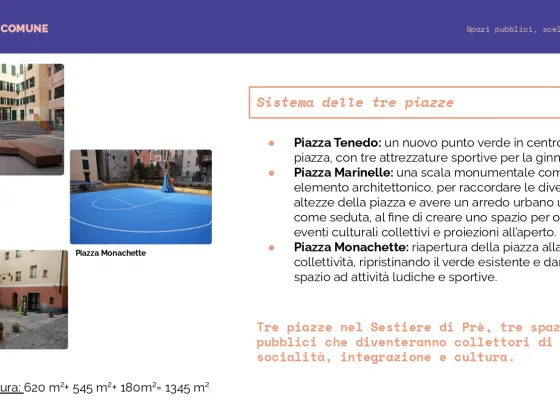 Scheda Sistema Piazze Prè
