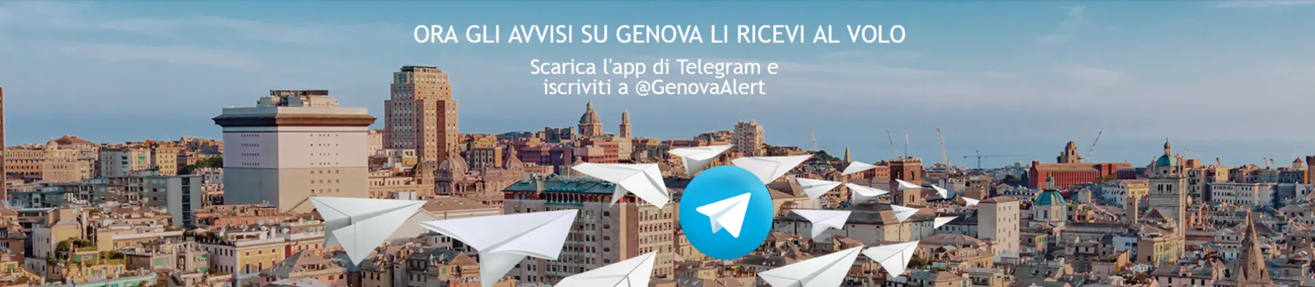 Genovallert ora gli avvisi su genova li ricevi al volo