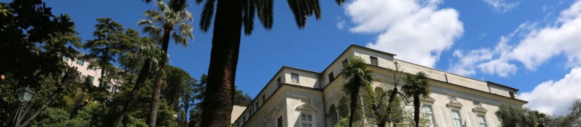 villa Imperiale sede della biblioteca lercari facciata