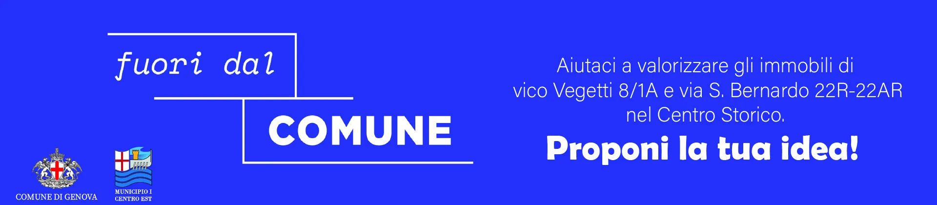 Proponi la tua idea