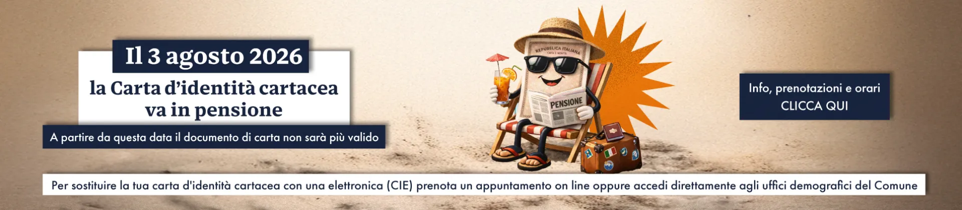 Il 3 agosto 2026 la carta d'identità cartacea va in pensione