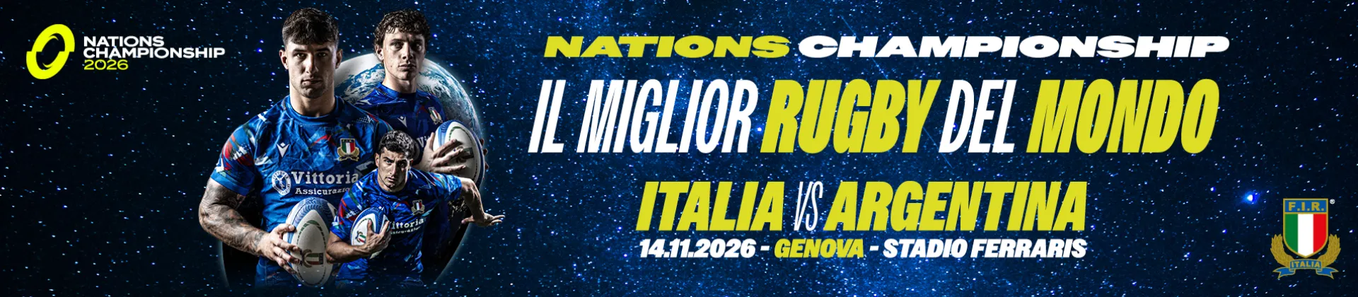 ITALIA vs ARGENTINA CHAMPIONSHIP 2026